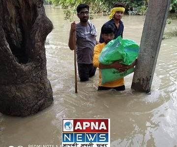 बाढ़ के भयावह माहौल में फिर से उम्मीद बनकर खड़े हुए MSU सेनानी।