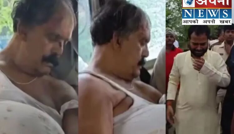 मोकामा में गोलीबारी के बाद का दृश्य